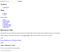 Tablet Screenshot of blackcraftcoffee.com